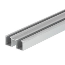 Riex ES45 Double Upper Edgebanding, 2000 mm, anodized silver