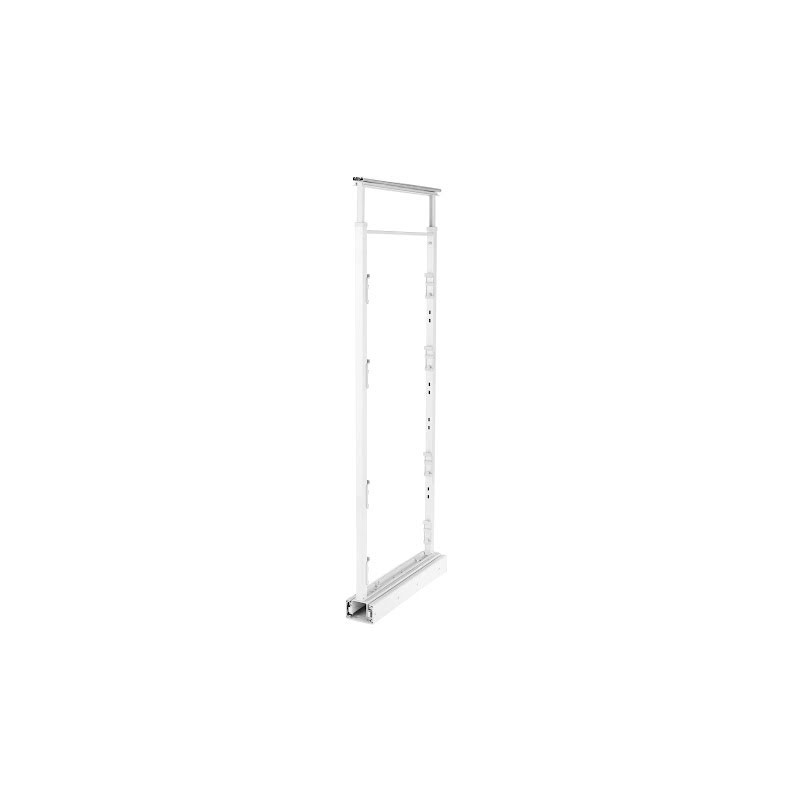 Riex GX53/GX58 Pantry Cabinet, frame with Edgebanding, 1850-2000 mm, white