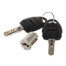 Riex EP20 Cylinder lock core B0401 - B0500, foldable keys with plastic cap
