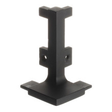 RiexTouch XG20 External Corner Edgebanding of the L profile groove, matte black