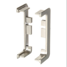 RiexTouch XG20 Gola open end piece of profile C, L + R, stainless steel imitation